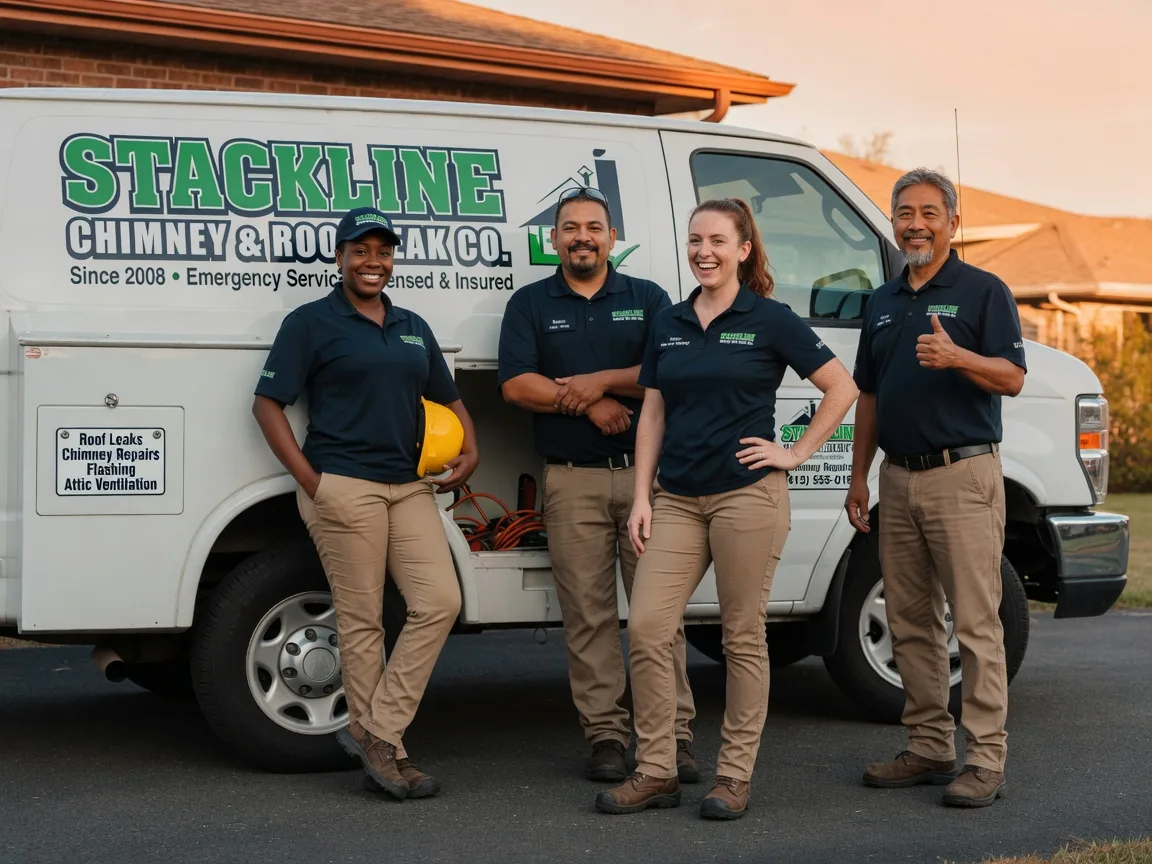 Chimney flashing repair company in Jackson Center, OH